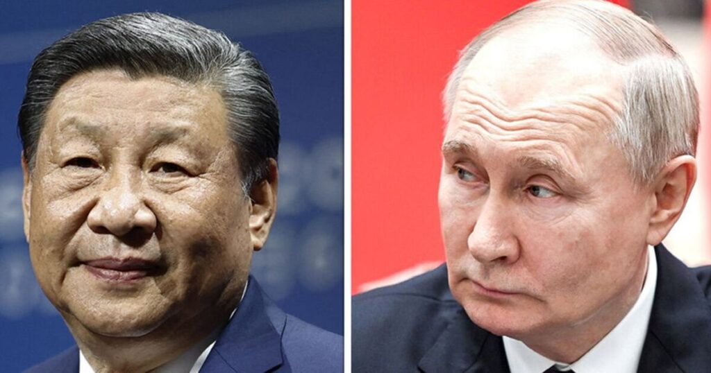 China 'propping up Vladimir Putin's war machine with the West's help' | World | News