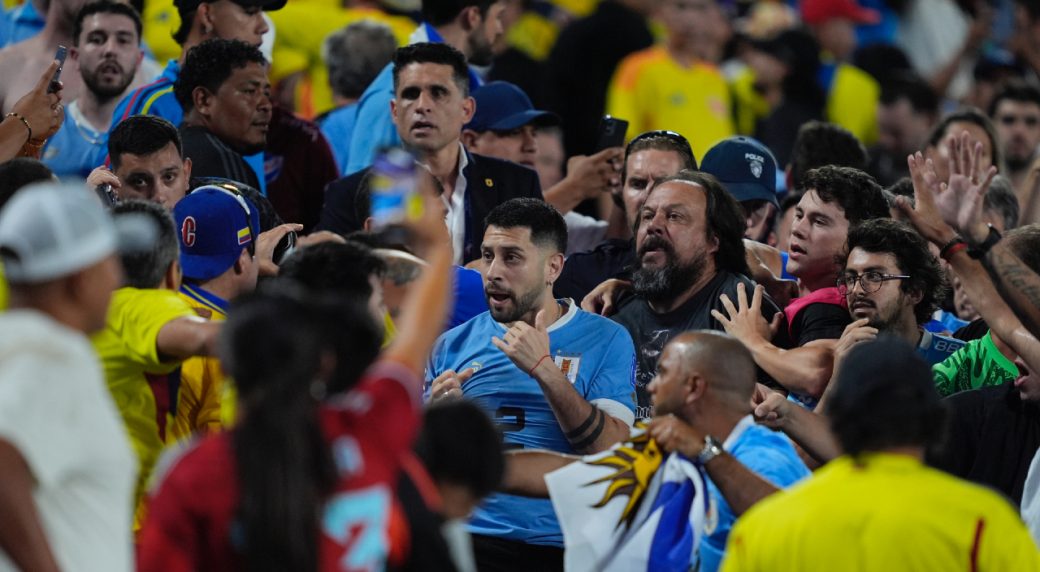 Five Uruguayan players suspended after Copa America brawl