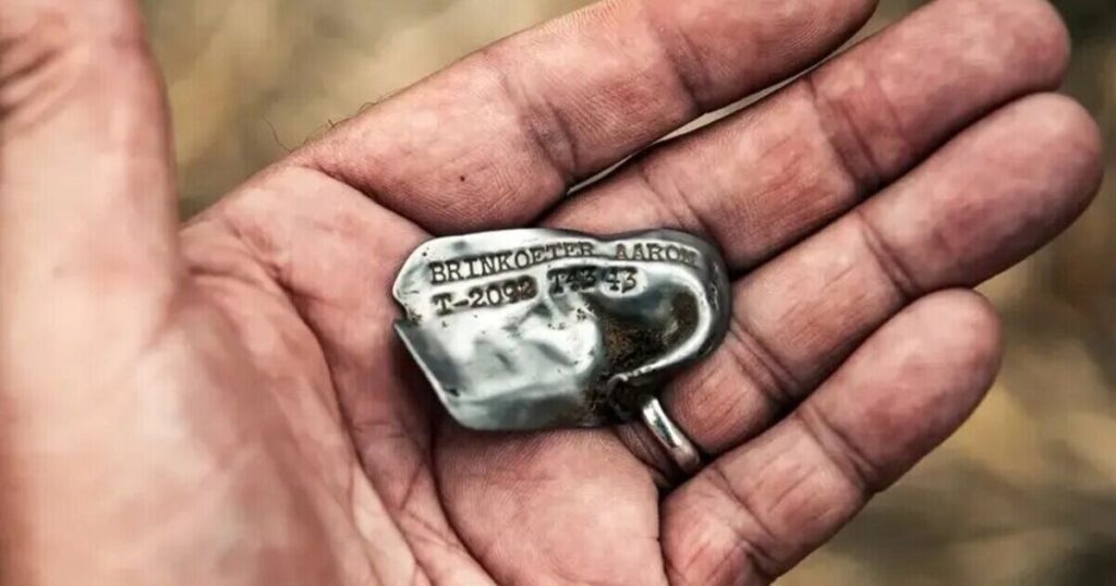 Amazing discovery of missing WW2 pilot dog tag found at UK crash site | World | News