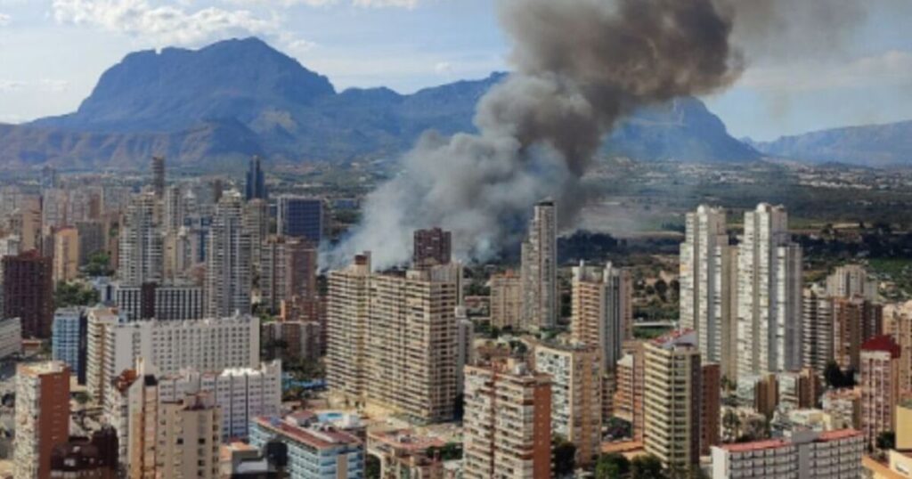 Chaos as Benidorm holiday hotspot evacuated | World | News