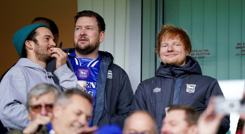 Ed Sheeran buys minority share in Ipswich ahead of Premier League return