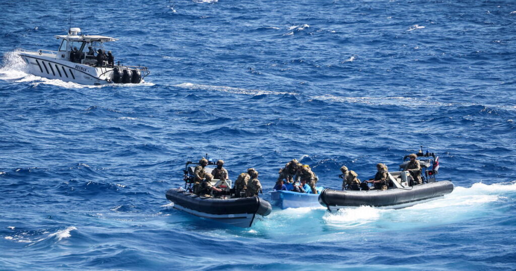 Royal Navy seizes £40m of cocaine in speed boat drugs bust | World | News