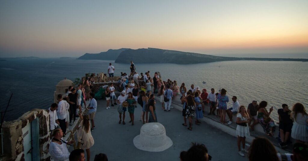 Santorini local reveal truth about 'overcrowded' streets | World | News