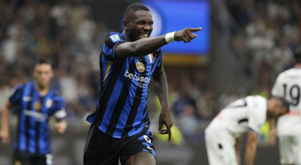 Serie A Roundup: Thuram double helps Inter rout Atalanta