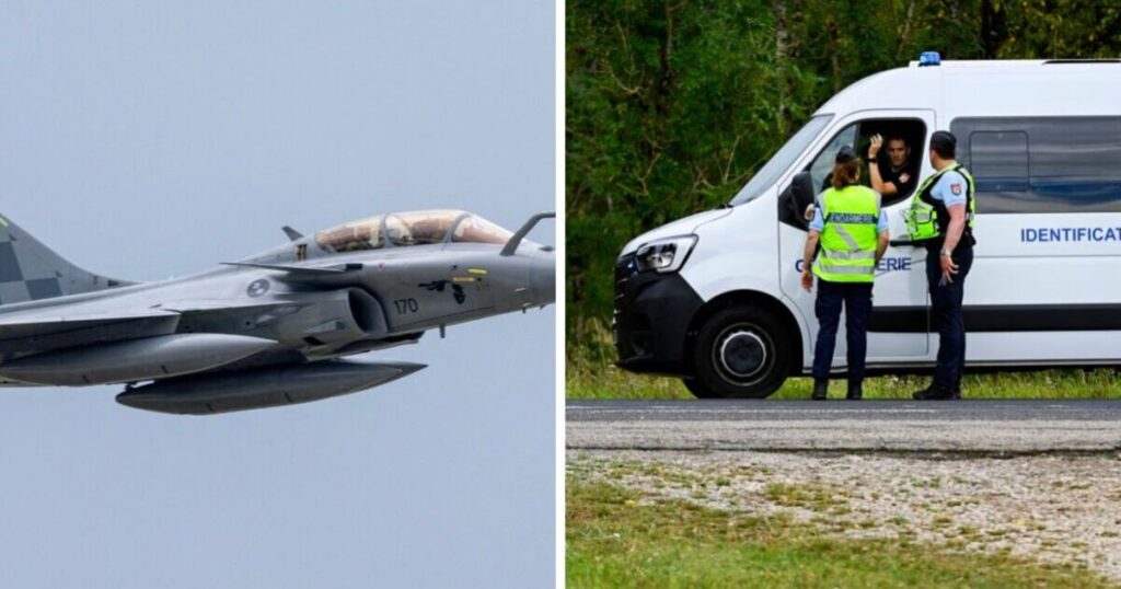 Two French £130m jets crash in the sky as desperate search launched | World | News