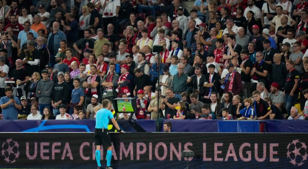 VAR officials replaced for Champions League qualifier after reportedly being detained while intoxicated