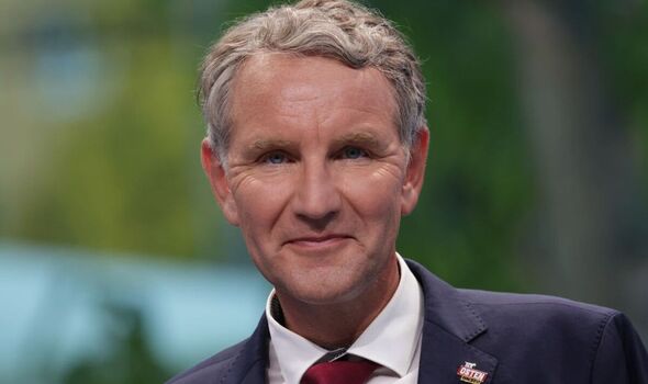 Björn Höcke smiling