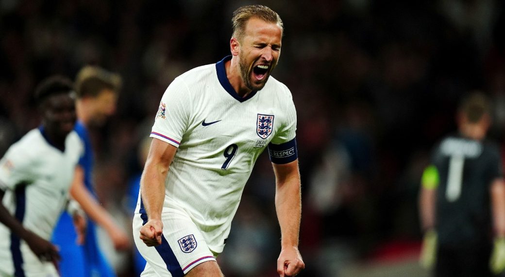 England’s Harry Kane scores twice against Finland in milestone 100th international game