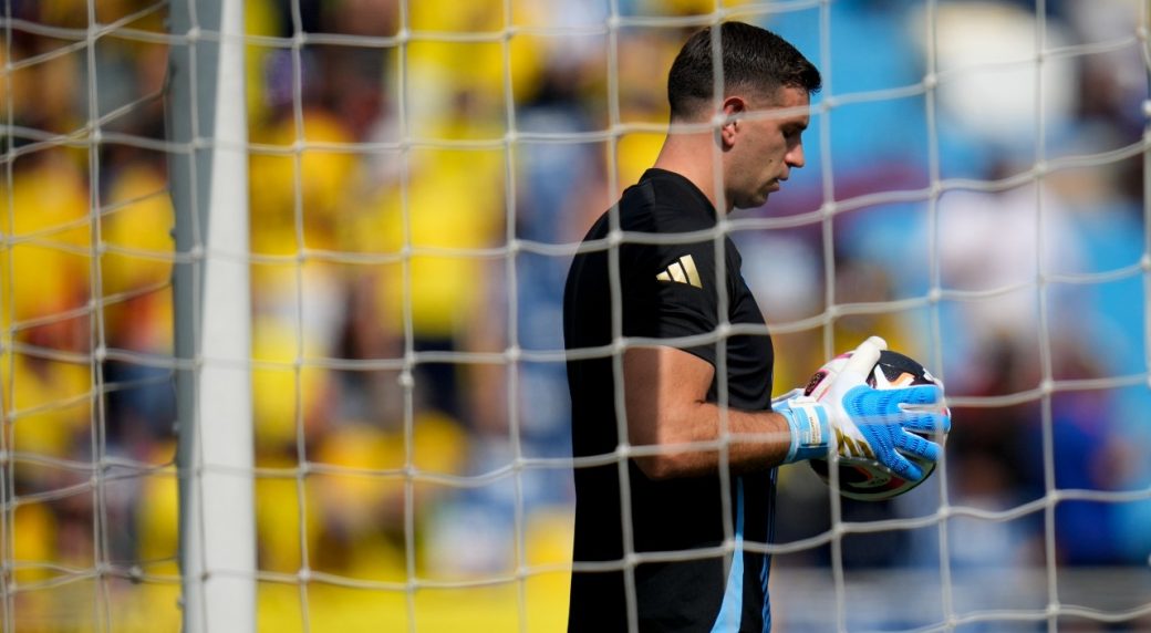 Argentina goalkeeper Martinez under fire for hitting cameraman after loss to Colombia