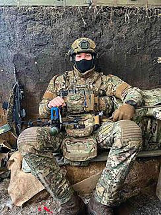 Nastya's brother serving in the Ukrainian army