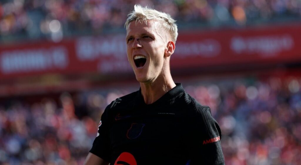 Barcelona's Dani Olmo to miss four to five weeks with hamstring injury