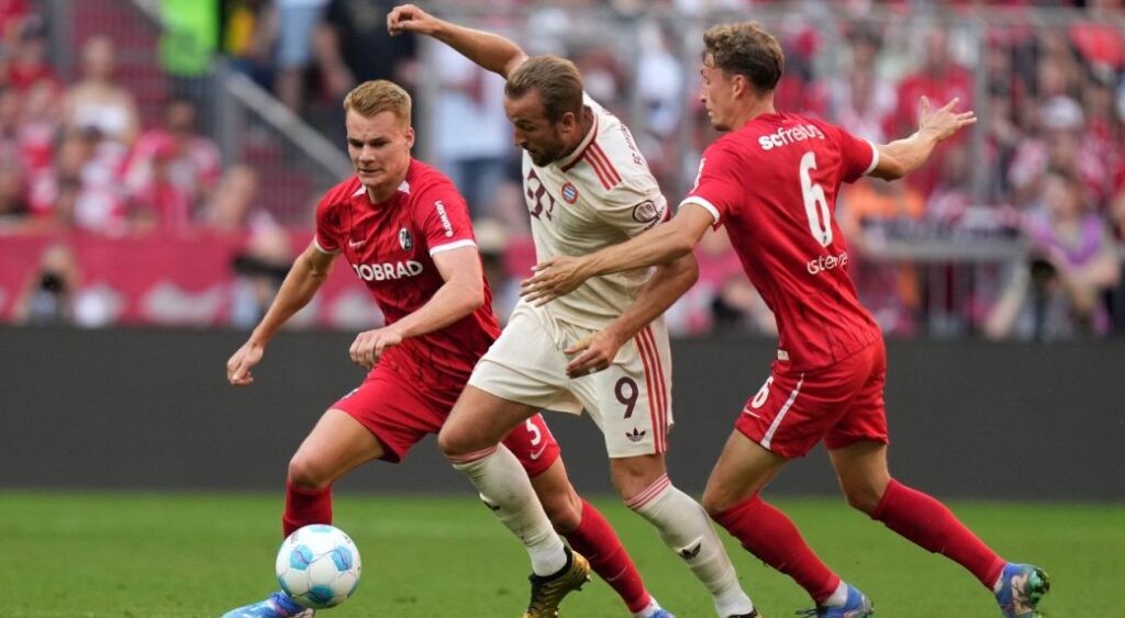 Bundesliga Roundup: Kane, Mueller score as Bayern beats Freiburg