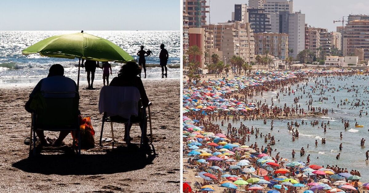 Distraught evicted couple forced to sleep on beach at Spanish hotspot | World | News