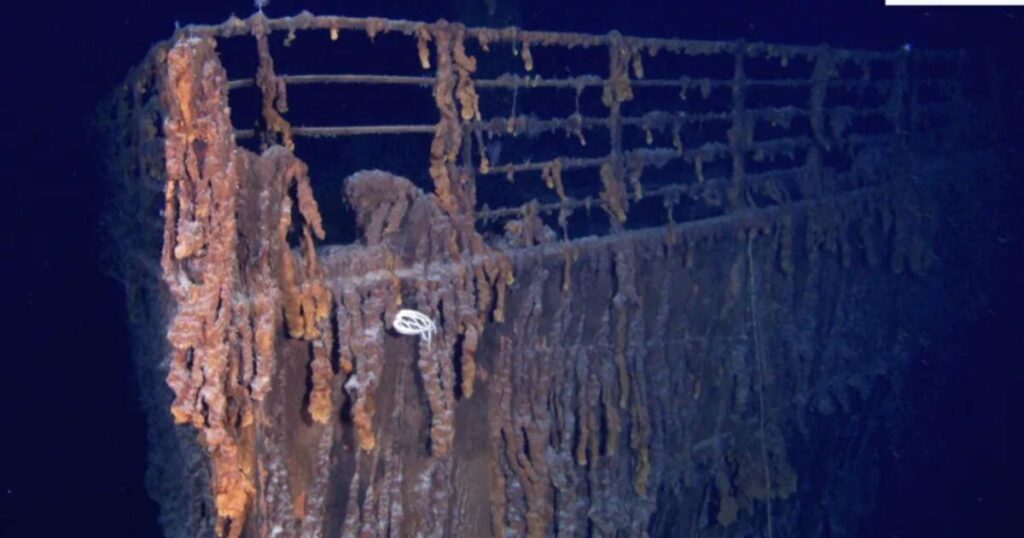 Titanic: Pictures show how ship is changing - 'iconic' area destroyed | World | News